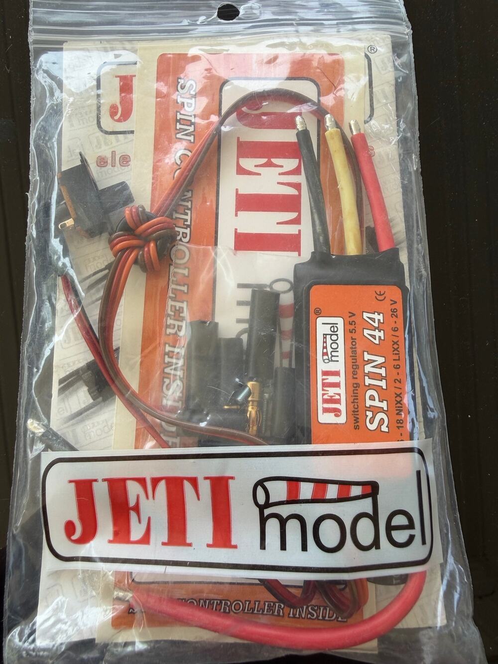 JETIBOX Speed Controllers SPIN 55 electronic for models by JETI models-NEW